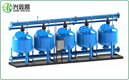 全自動(dòng)淺層砂過濾器（100噸每小時(shí)）